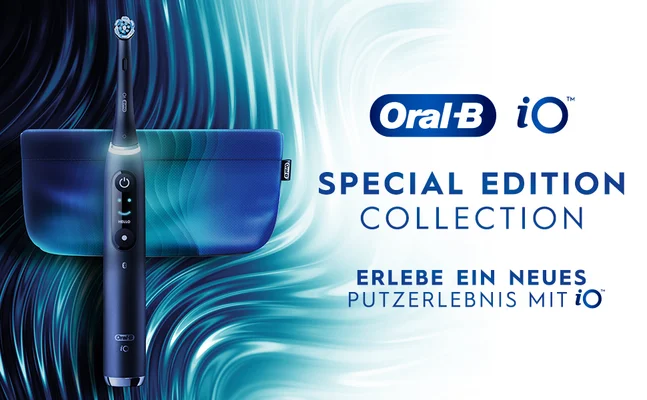 Oral-B iO Special edition collection. Erlebe ein neues putzerlebnis mit iO.