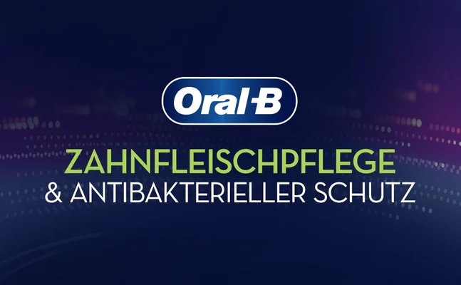 Oral B, Zahnfleischpflege und Antibalterieller schutz.