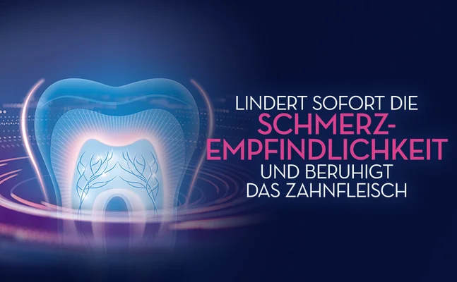 Lindert sofort die schmerz-empfindlichkeit und beruhugt das zahnfleisch.