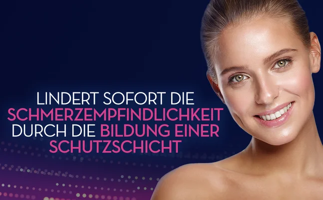 Lindert sofort die schmerzempfinlichkeit durch die bildung einer schutzschicht.