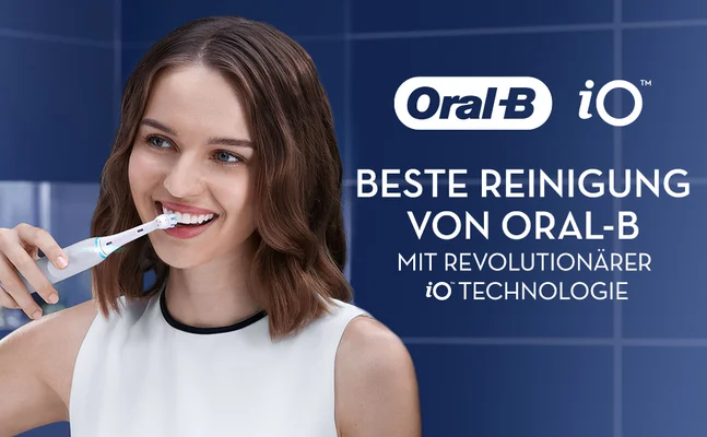 Oral-B iO beste reinigung von oral-b mit revolutionarer iO Technologie