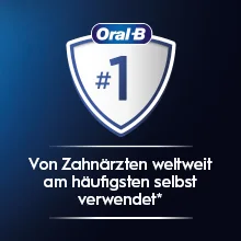 Oral-B #1 Von Zahnarzten wettweit am haufigsten selbst verwendet