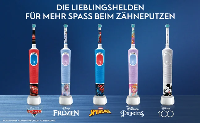 DIE LIEBLINGSHELDEN FÜR MEHR SPASS BEIM ZÄHNEPUTZEN