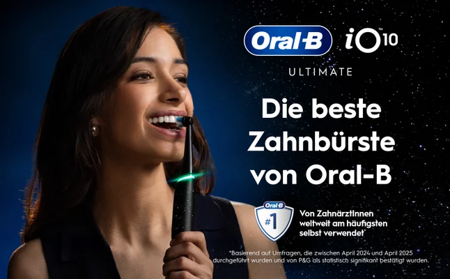 Oral-B iO10 Ultimate elektrische Zahnbürste mit Claim