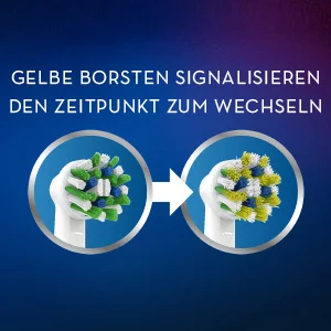Gelbe Borsten Signalisieren Den zeitpunkt zum wechseln