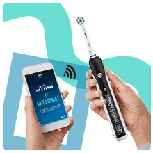 Oral B best ever clean with revolutionay Magnetic iO Technology