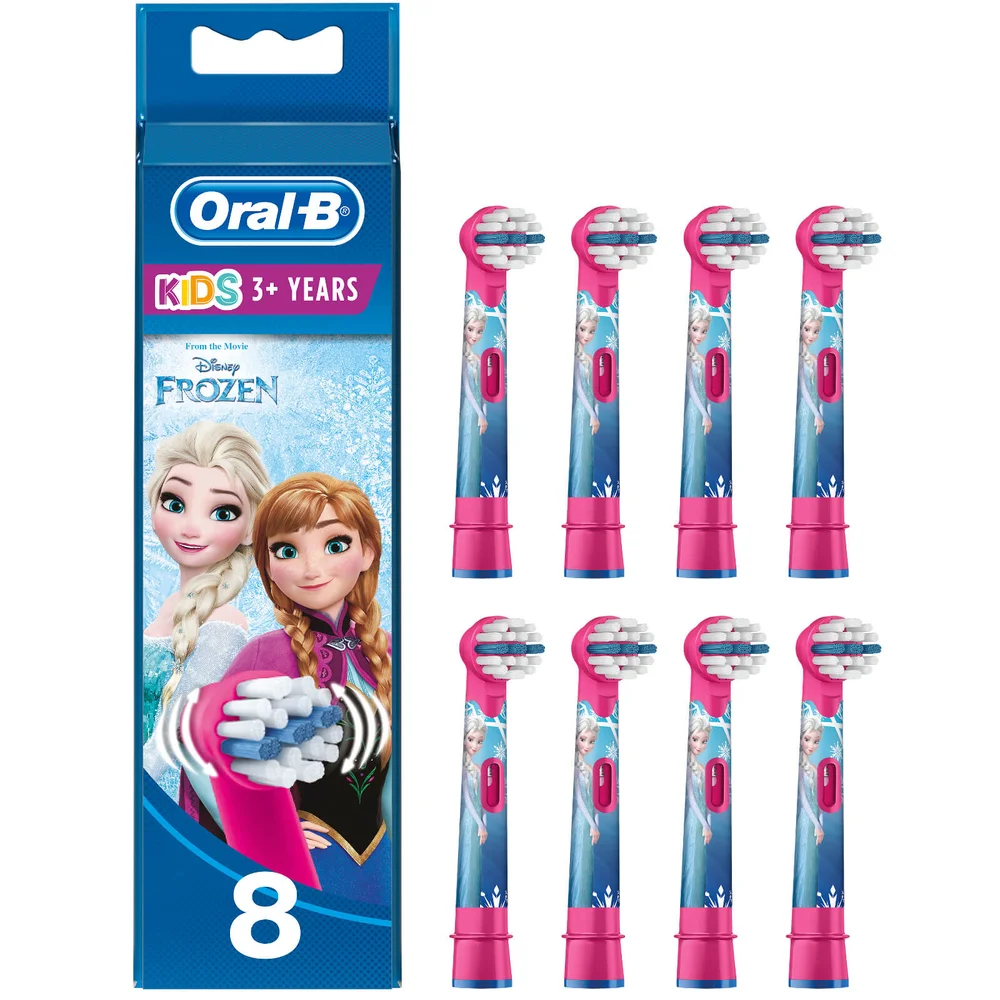 Oral B Kids' Frozen Replacement Toothbrush Heads (Pack of 8) Bild 1