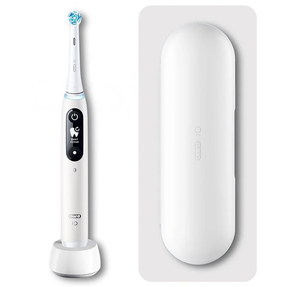 Oral-B iO 6 Elektrische Zahnbürste, Reiseetui, white Bild 1