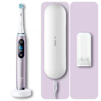 Oral-B iO 9 Elektrische Zahnbürste, Lade-Reise-Etui, rose quartz
