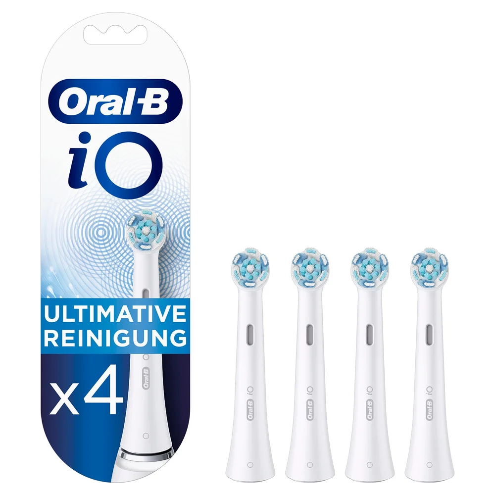 Oral-B iO Aufsteckbürsten Ultimative Reinigung, weiß, 4 Stück Bild 1