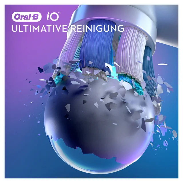 Oral-B iO Aufsteckbürsten Ultimative Reinigung, weiß, 4 Stück