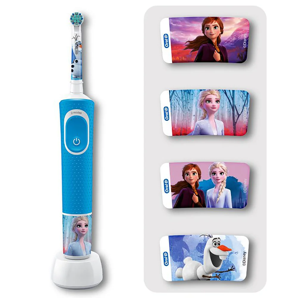 Oral-B Kids Elektrische Zahnbürste Frozen, ab 3 Jahren, blau Bild 1
