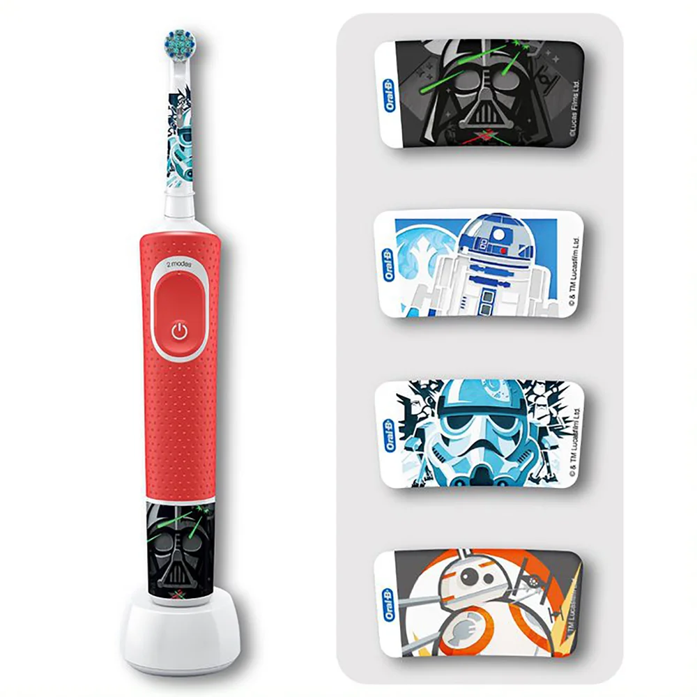 Oral-B Kids Elektrische Zahnbürste Star Wars, ab 3 Jahren, rot Bild 1