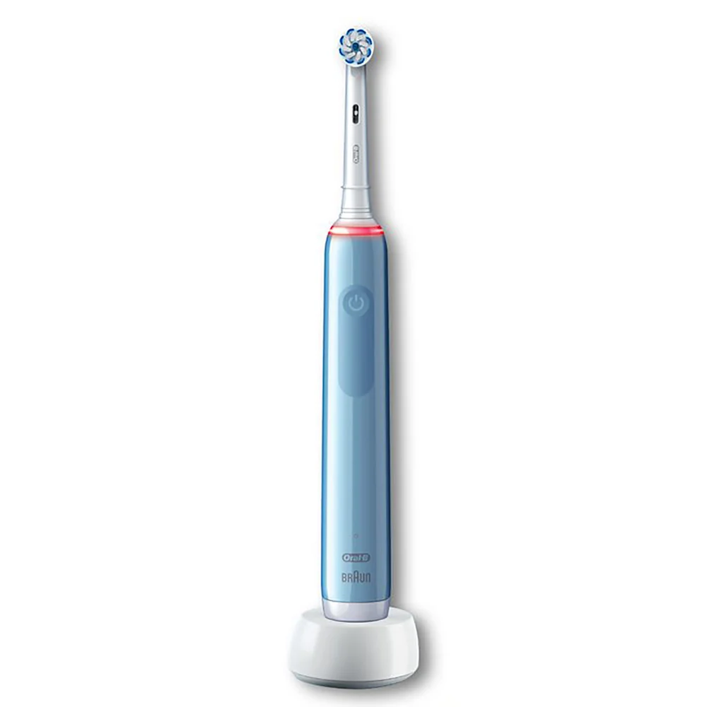 Oral-B Pro 3 3000 Sensitive Clean Elektrische Zahnbürste, blau Bild 1