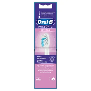 Oral-B Pulsonic Sensitive Aufsteckbürsten, weiß, 2 Stück