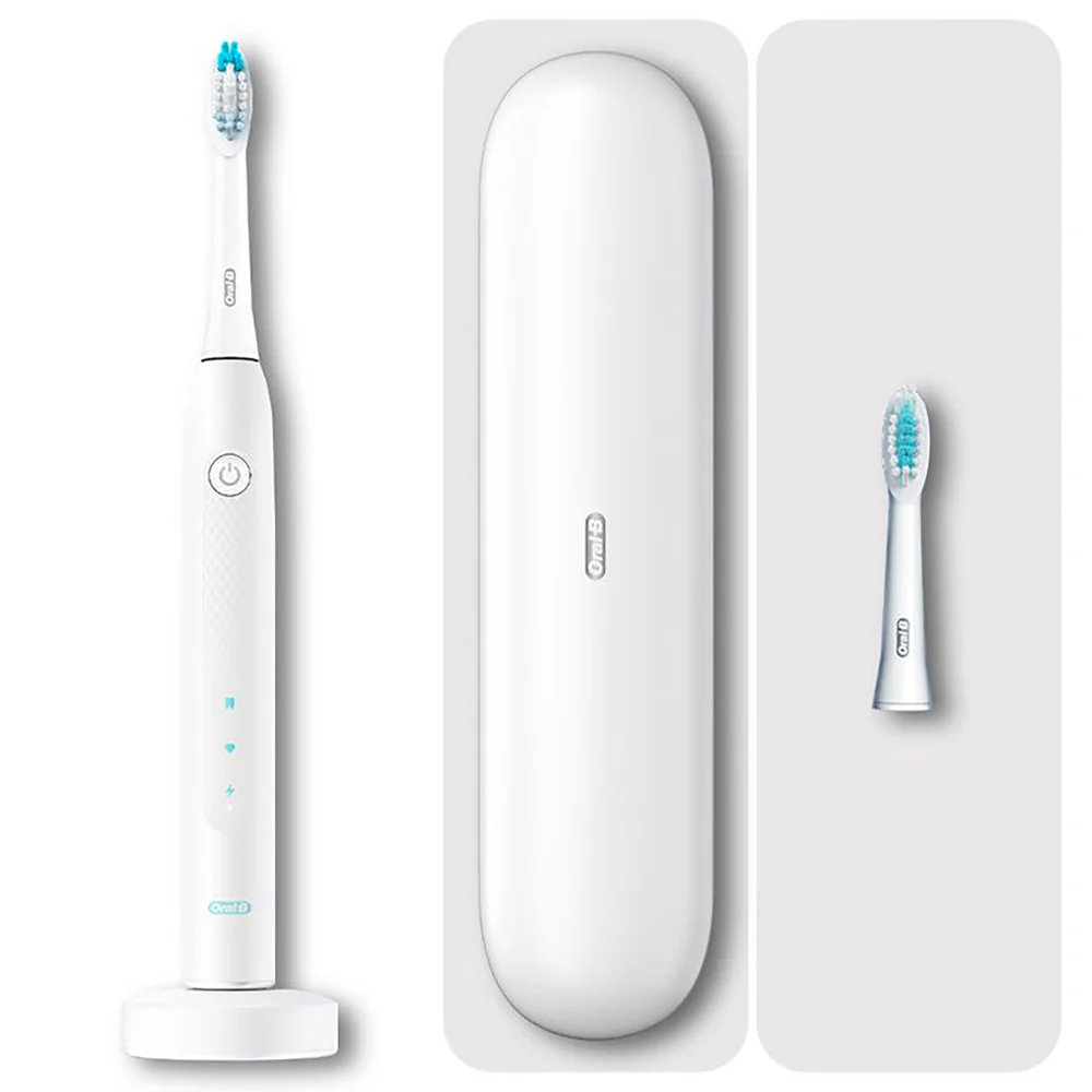Oral-B Pulsonic Slim Clean 2500 Elektrische Schallzahnbürste, Reiseetui, weiß Bild 1