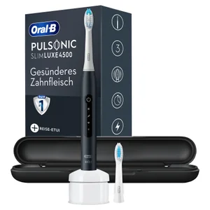 Oral-B Pulsonic Slim Luxe 4500 Elektrische Schallzahnbürste, Reiseetui, matt schwarz