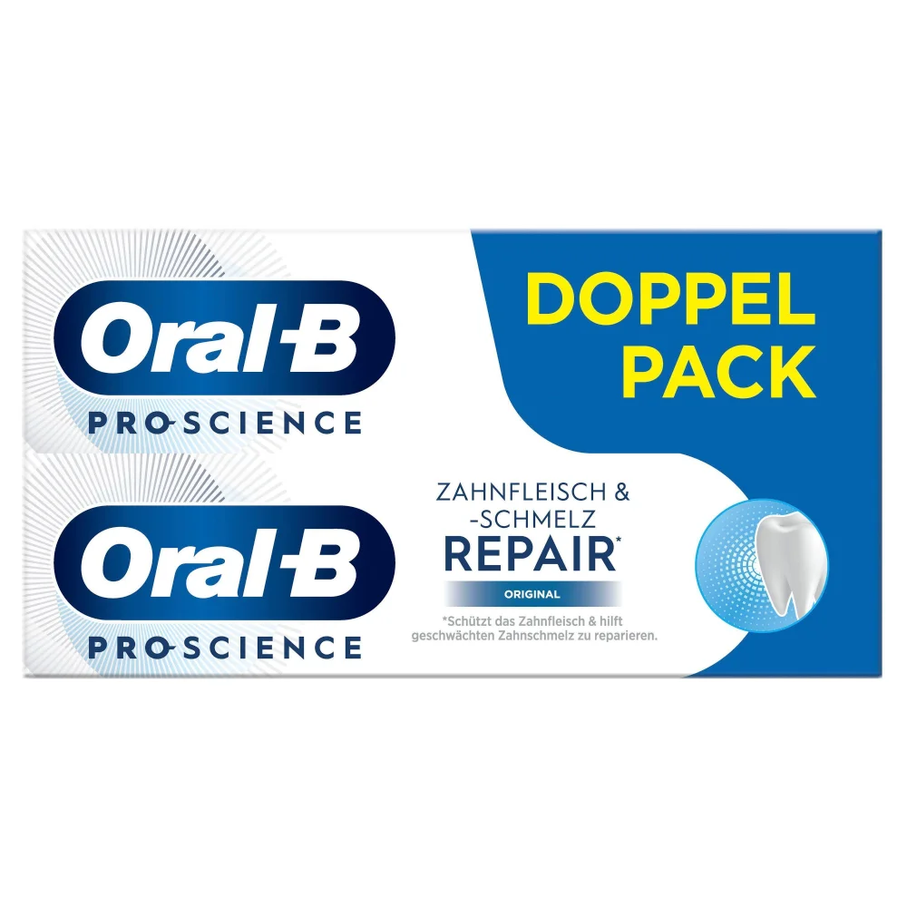 Oral-B PRO-SCIENCE Zahnfleisch und -schmelz Original Zahncreme 2x75ml Bild 1