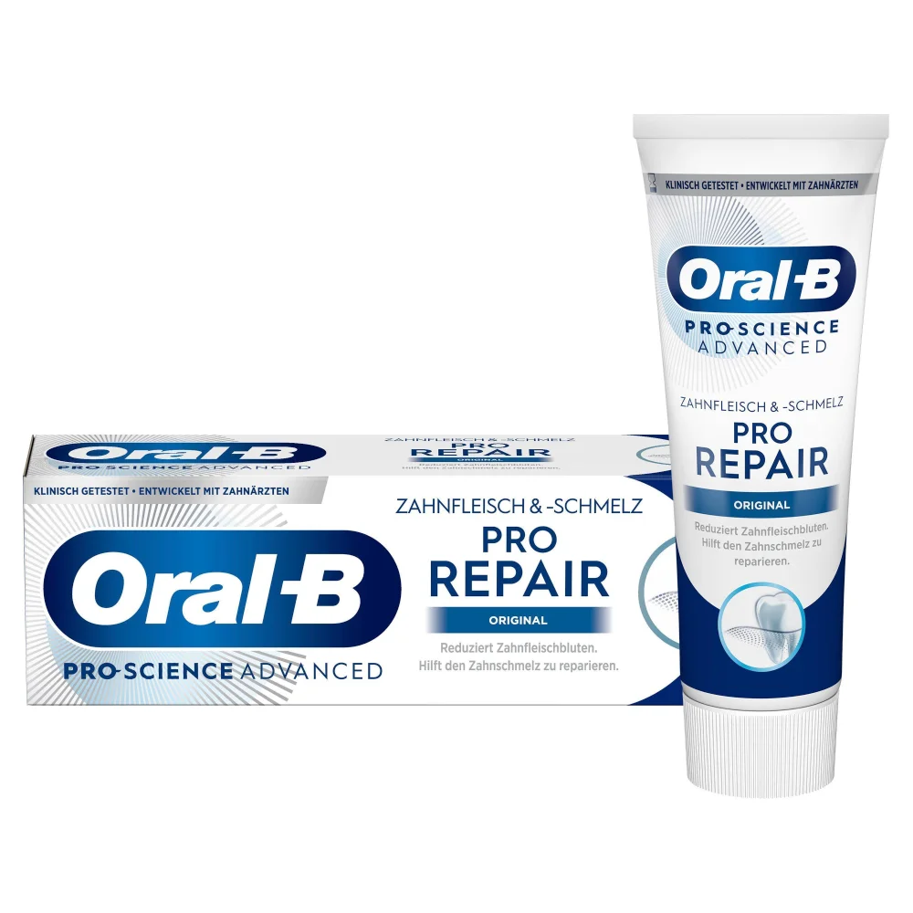 Oral-B PRO-SCIENCE ADVANCED Zahnfleisch und -schmelz Original Zahncreme 75ml Bild 1