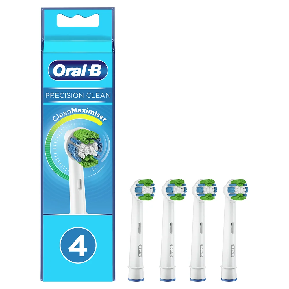 Oral B Precision Clean Toothbrush Head with CleanMaximiser Technology, Pack of 4 Counts Bild 1