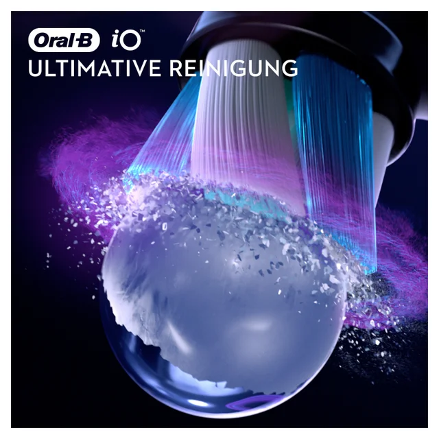 Oral-B iO Aufsteckbürsten Ultimative Reinigung, schwarz, 2 Stück