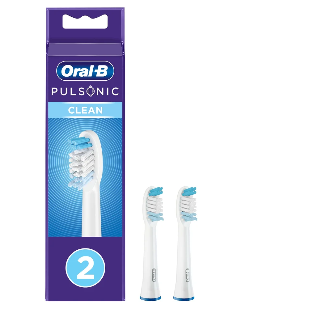 Oral-B Pulsonic Clean Aufsteckbürsten, weiß, 2 Stück Bild 1