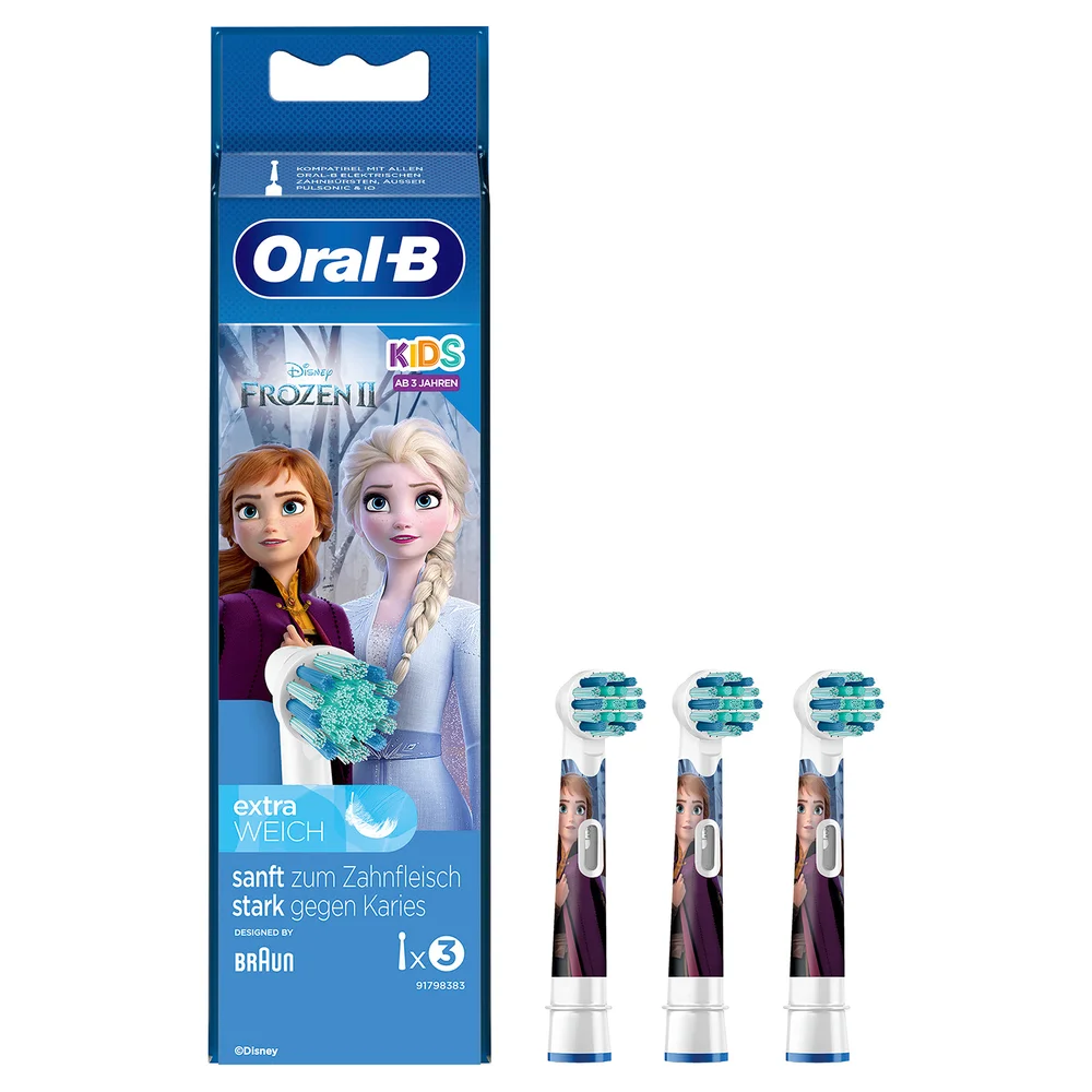 Oral-B Kids Aufsteckbürsten Frozen, ab 3 Jahren, 3 Stück Bild 1