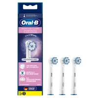 Oral-B Sensitive Clean Aufsteckbürsten, weiß, 3 Stück