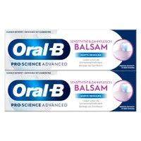 Oral-B Sensitivität & Zahnfleisch Balsam Sanfte Reinigung Zahncreme 2x75 ml