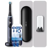 Oral-B iO 7 Elektrische Zahnbürste, Reiseetui, black onyx