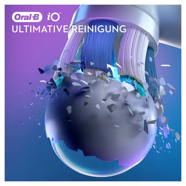 Oral-B iO Aufsteckbürsten Ultimative Reinigung, weiß, 2x4 Stück