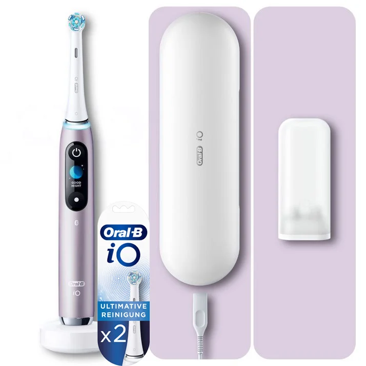 Oral B iO9 Handle & Toothbrush Heads Bundle (Pack of 2) - Rose Bild 1