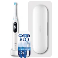 Oral-B iO 6 Elektrische Zahnbürste, Reiseetui, white