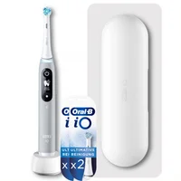 Oral-B iO 6 Elektrische Zahnbürste, Reiseetui, grey opal