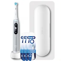 Oral-B iO 6 Elektrische Zahnbürste, Reiseetui, grey opal