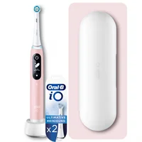 Oral-B iO 6 Elektrische Zahnbürste, Reiseetui, pink sand