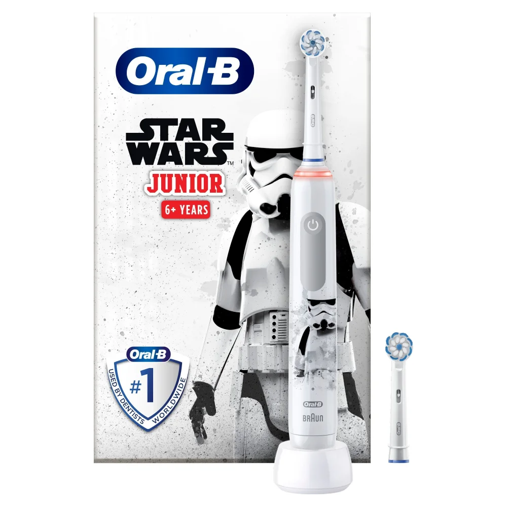 Oral-B Junior Star Wars Elektrische Zahnbürste für Kinder ab 6 Jahren Bild 1