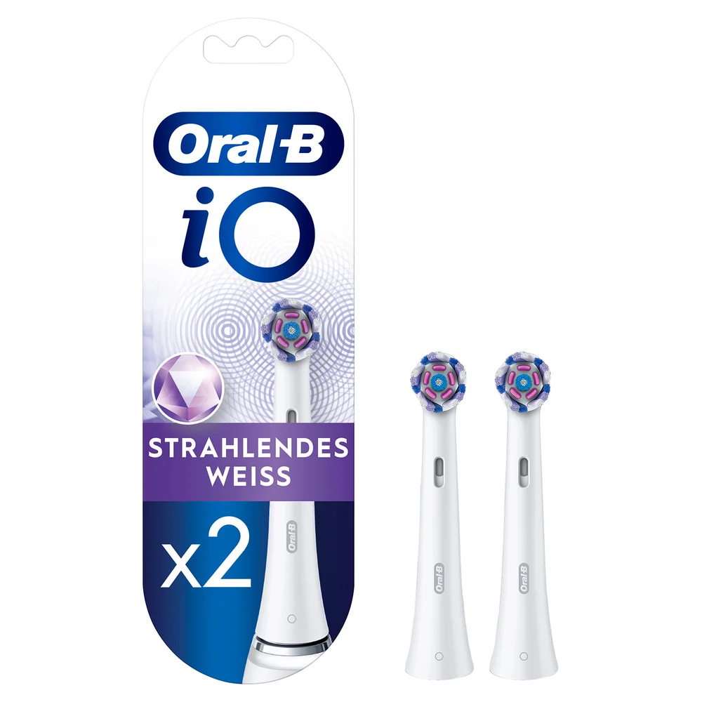 Oral-B Aufsteckbürsten iO Strahlendes Weiß, 2 Stück Bild 1