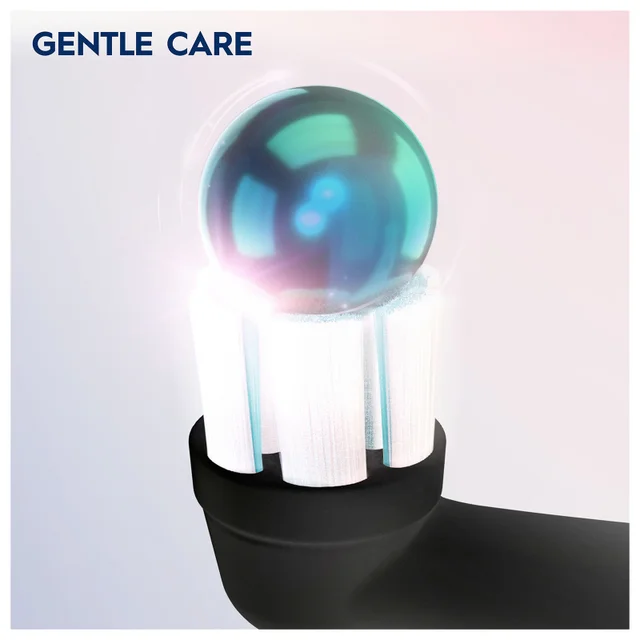 Oral-B Aufsteckbürsten iO Sanfte Reinigung BLACK 2er