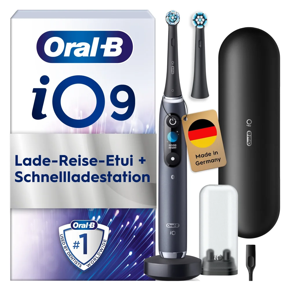 Oral-B iO 9 Elektrische Zahnbürste Black Bild 1
