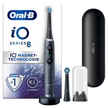 Oral-B iO Series 8N Elektrische Zahnbürste Black Onyx