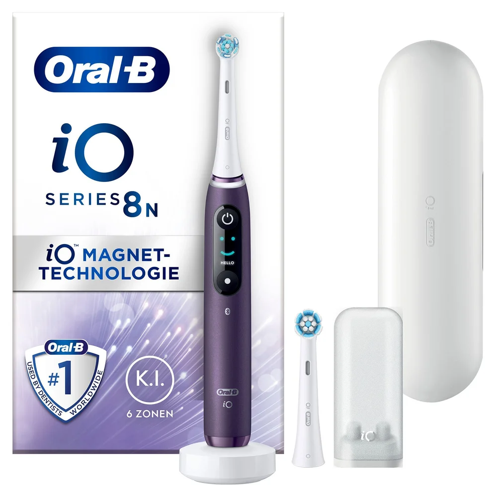 Oral-B iO Series 8N Elektrische Zahnbürste Violet Amitrine Bild 1