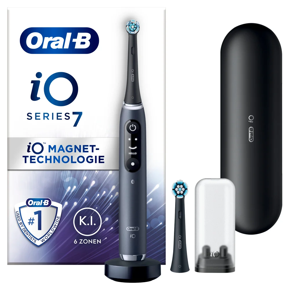 Oral-B iO Series 7N Elektrische Zahnbürste Black Onyx Bild 1