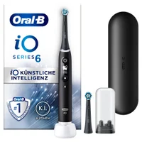 Oral-B iO Series 6N Elektrische Zahnbürste,Reiseetui, Black Onyx