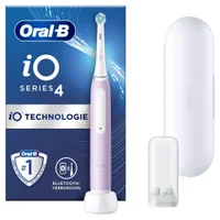 Oral-B iO Series 4 Elektrische Zahnbürste, Reiseetui, Lavender