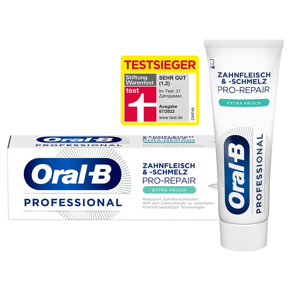 Oral-B PROFESSIONAL Zahnfleisch und -schmelz Extra Frisch Zahncreme 75ml Bild 1