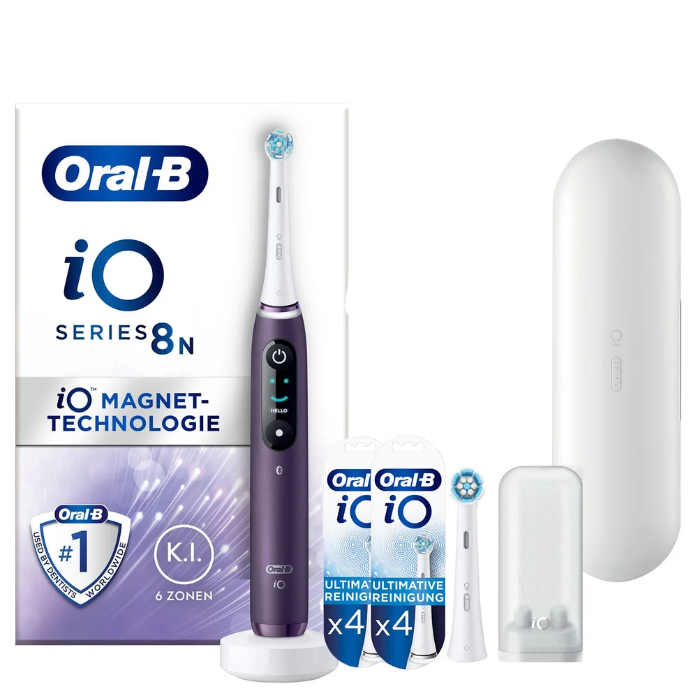 Oral-B iO Series 8N Elektrische Zahnbürste Violet Amitrine Bild 1