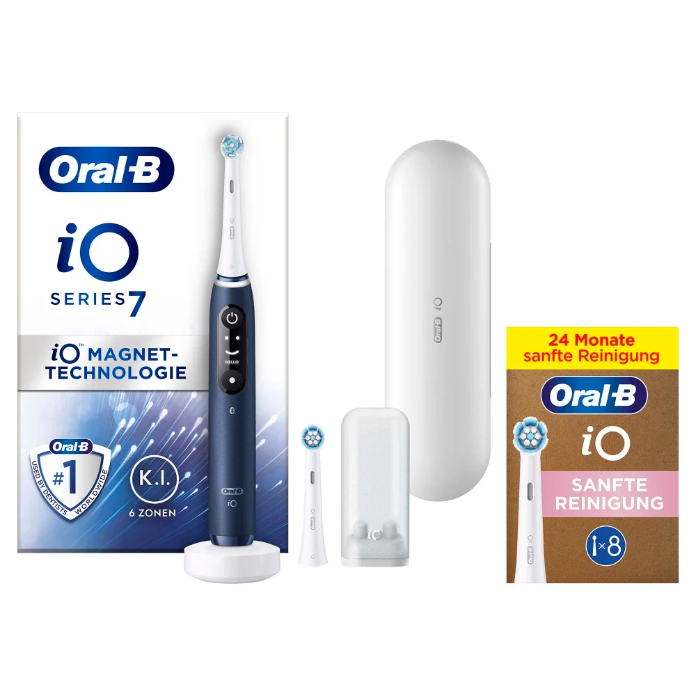 Oral-B iO Series 7N Elektrische Zahnbürste Sapphire Blue Bild 1