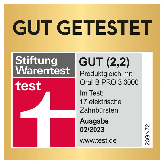 Oral-B Power Pro 3 3500 Elektrische Zahnbürste