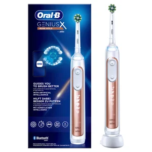 Oral-B Genius X Elektrische Zahnbürste, rosegold